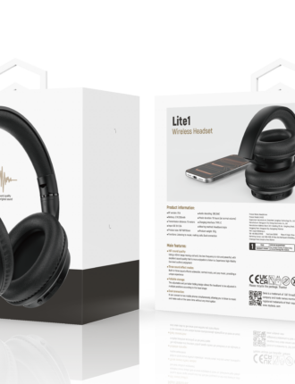 Lite1 Wireless Headset Black