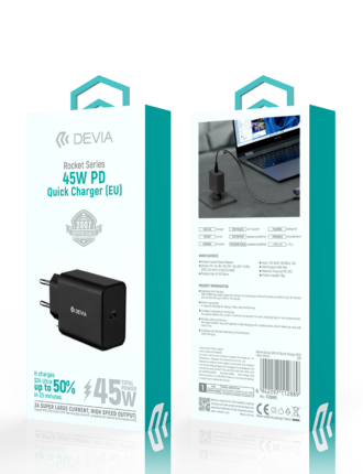 Rocket Series 45W PD Quick Charger (EU)
