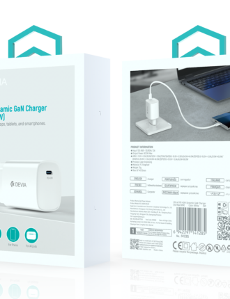 Ultra6 PD 40W Dynamic GaN Charger (EU Max 60W) White