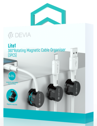 Rotating Magnetic Cable Organiser (3PCS)