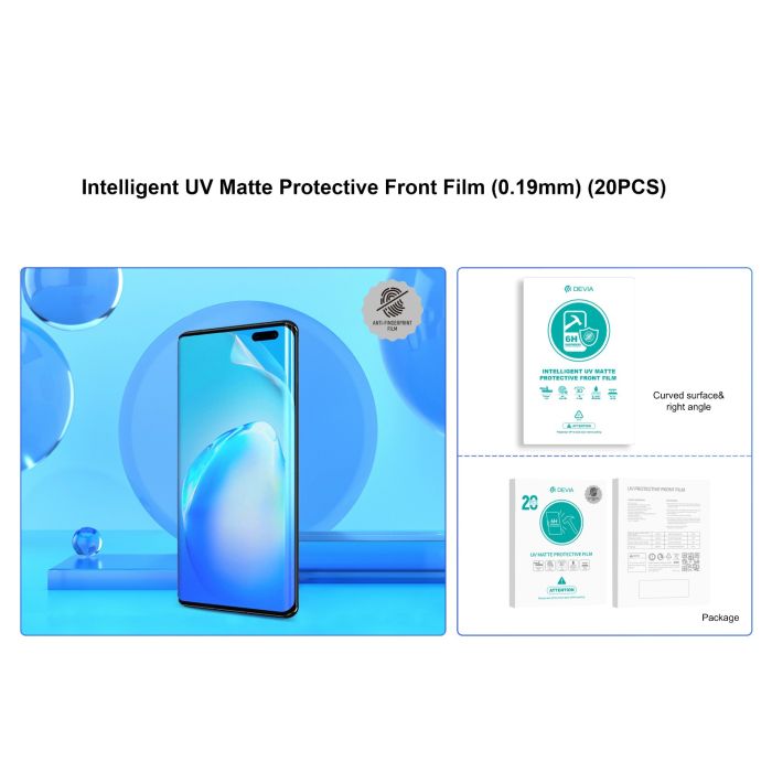 Intelligent UV Matte Protective Front Film (0.19mm) (20 pcs) - Image 2